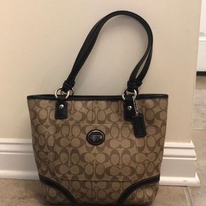 Coach Signature Canvas Bag